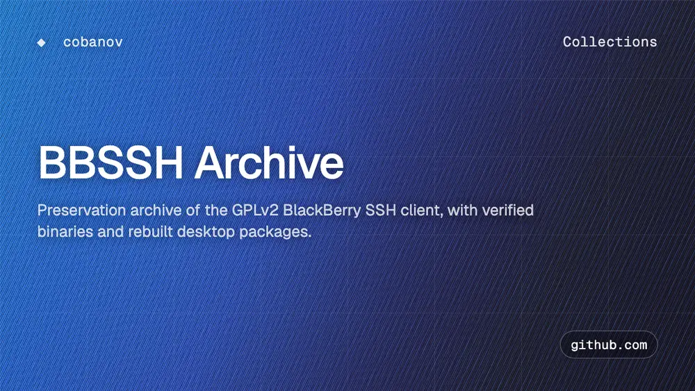 BBSSH Archive preview