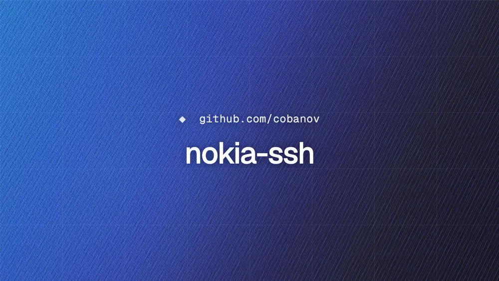 nokia-ssh preview