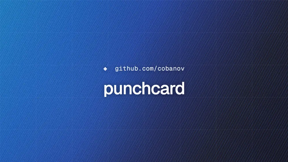 punchcard preview