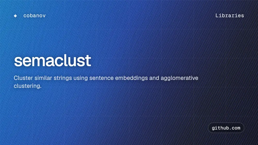 semaclust preview