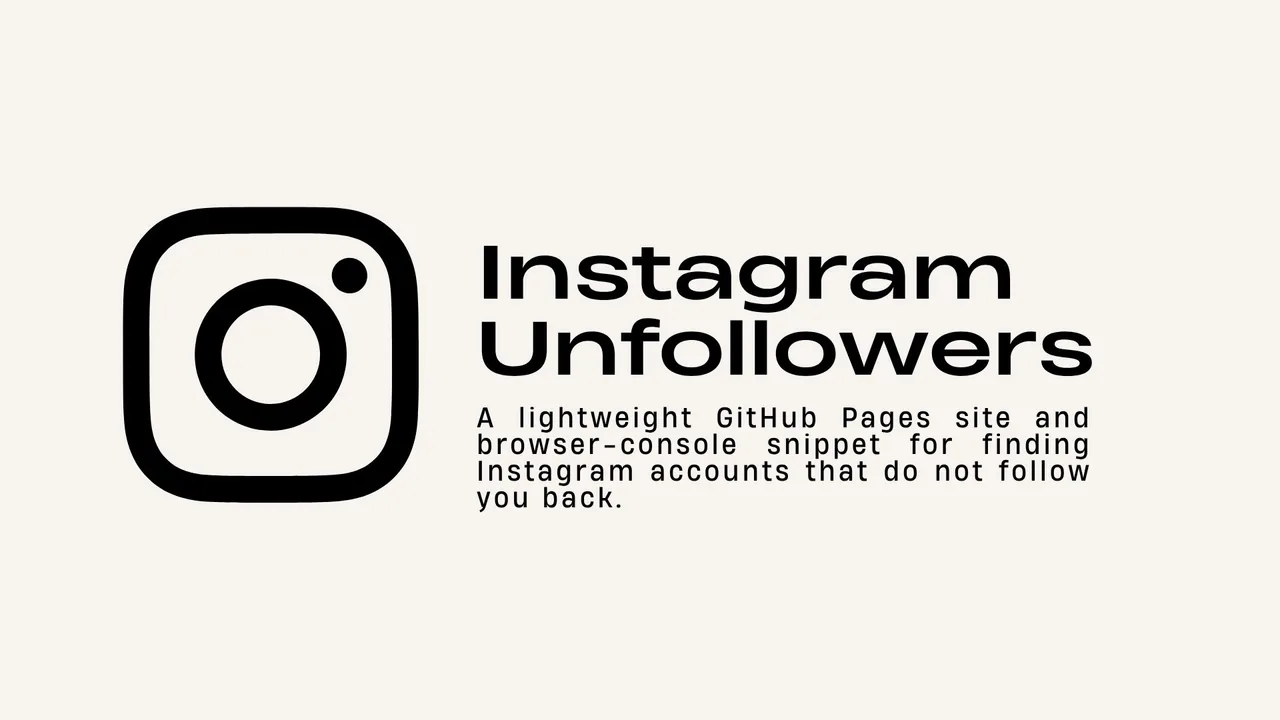 Instagram Unfollowers